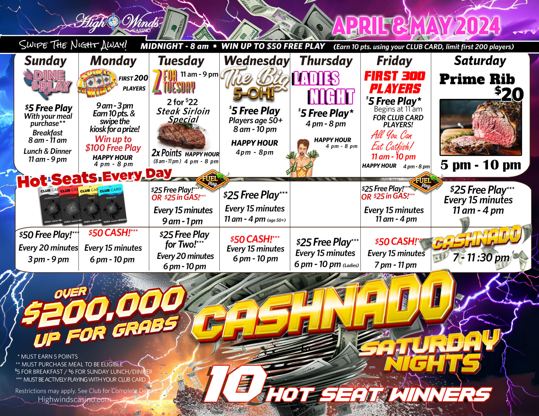 Monthly Promotion Calendar