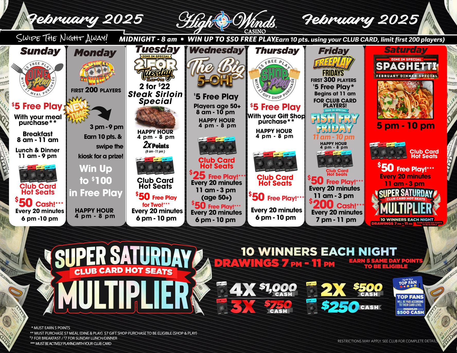 Monthly Promotion Calendar